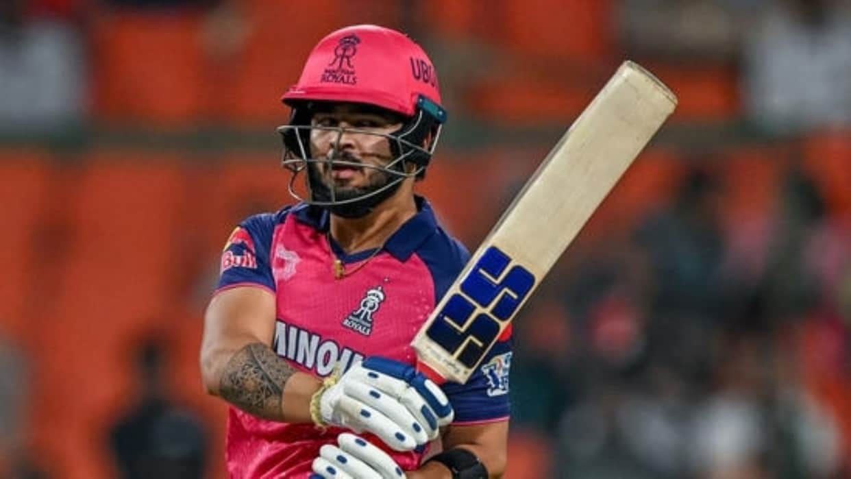 Rajasthan Royals captain Riyan Parag hit six sixes in six balls against Kolkata Knight Riders KKR vs RR IPL