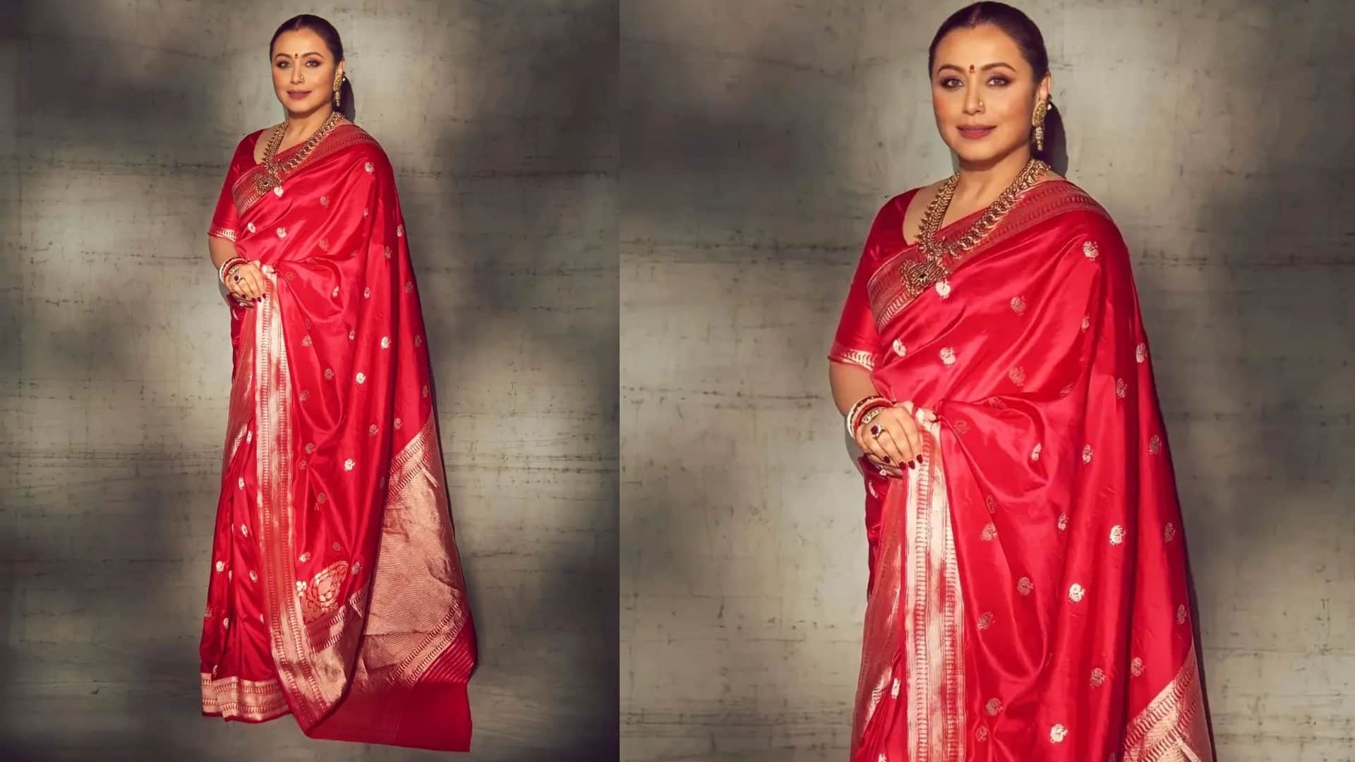 Navami Puja 2024 trendy saree for navami puja ceremony at home