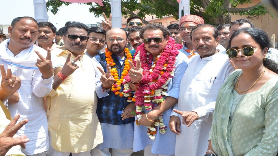 BJP candidate SP Singh Baghel accused of making fake SC certificate complaint lodged