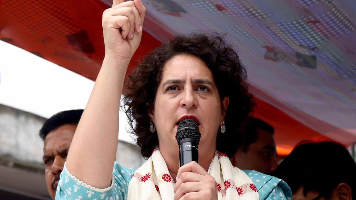 Priyanka Gandhi Vadra said Congress will raise tea workers wages in Assam