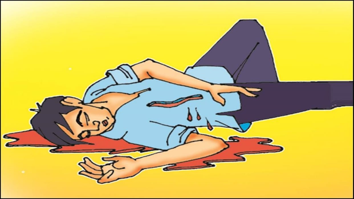 Karauli News: A youth riding a bike died in a collision with unknown vehicle, family members blocked the road