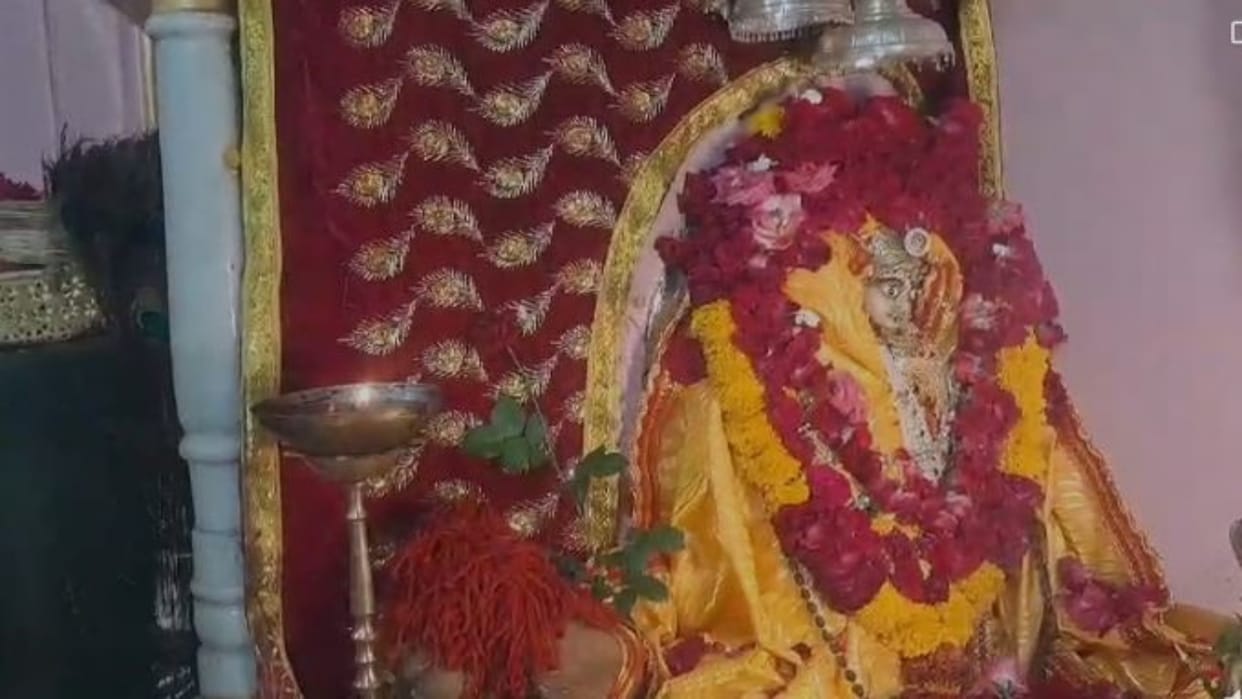 Rajsamand news: Devotees come to see Maa Annapurna, the stores of devotees are filled with the darshan of Maa
