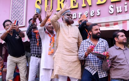 Mission 2024: Chief Minister Yogi Adityanath held road show in Saharanpur