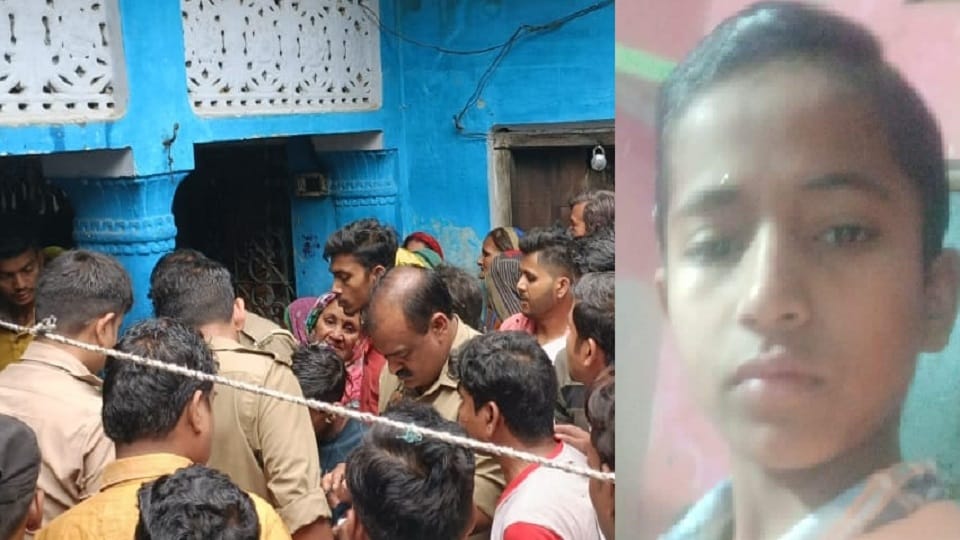 Dead body of 13 year old class eight student found hanging from a sheet tied on a nail, suspicion of murder