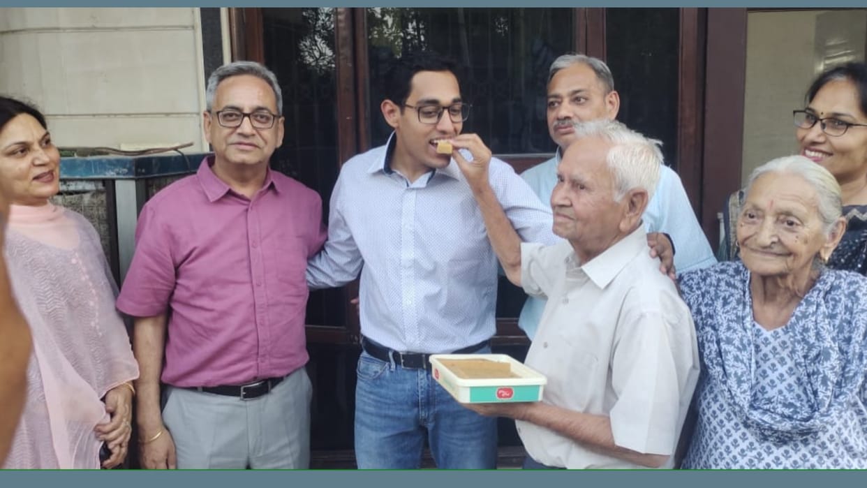 Shaurya Arora of Bahadurgarh achieved 14th rank in UPSC