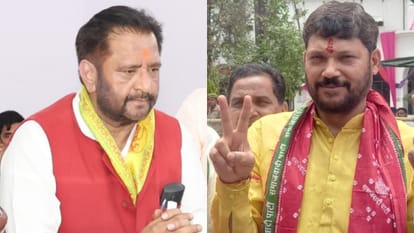 SP candidate Praveen Singh Airan filed nomination from Bareilly Neeraj Maurya filed nomination from aonla