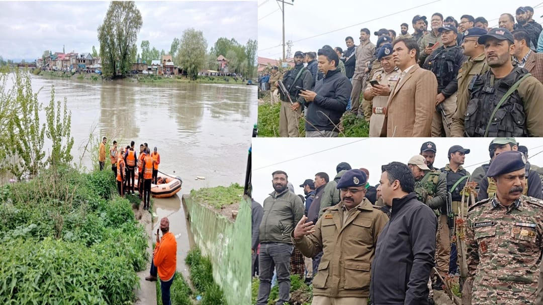 Srinagar boat capsize after colliding with pillar of bridge under construction in Jhelum six dead