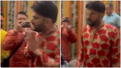 Kapil Sharma visited Vaishno Devi with his family