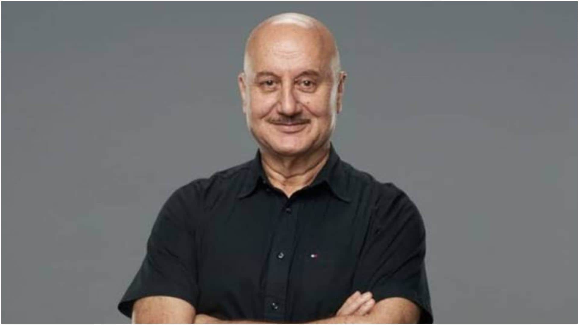 Anupam Kher revealed that he lives in a rented house and does not believe in buying his own