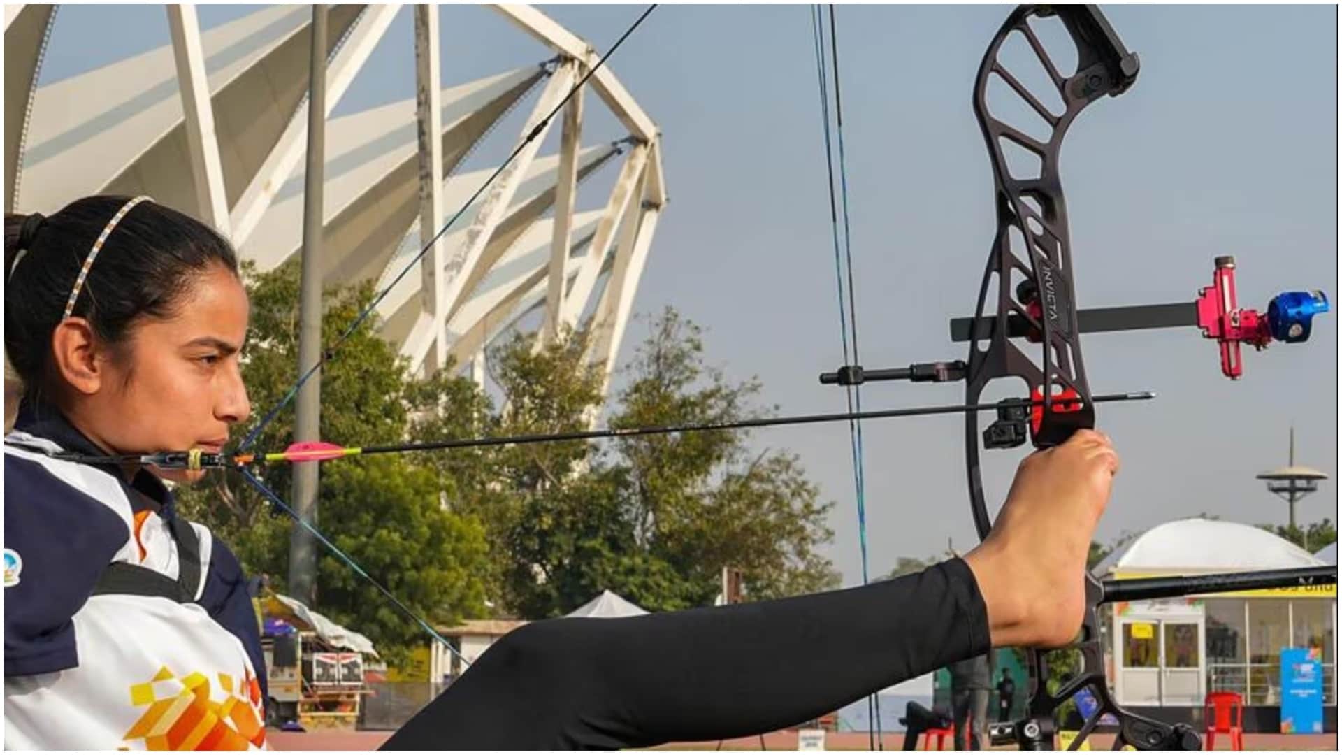 Archery: Para archer Sheetal won silver medal among capable players in Khelo India National Meet