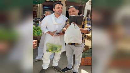Election 2024: RLD President Jayant Chaudhary pics buying cucumber lemon and green chillies goes viral