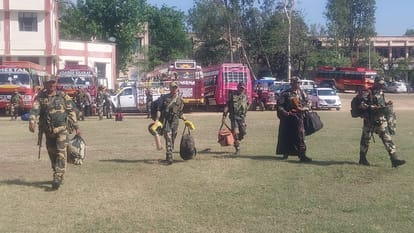 Udhampur Lok Sabha Election: Polling teams left from Kathua for the first phase of voting on April 19