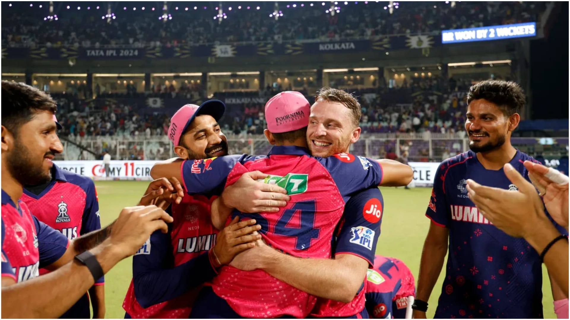 IPL 2024 KKR vs RR: Jos Buttler credits Kohli, Dhoni for batting in pressure situation after record run chase
