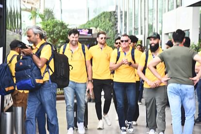 IPL 2024: Chenai Super Kings team arrived Lucknow.