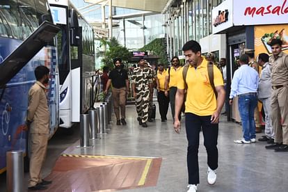 IPL 2024: Chenai Super Kings team arrived Lucknow.