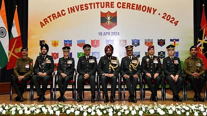 Investiture ceremony organized at Army Training Command Headquarters in Shimla