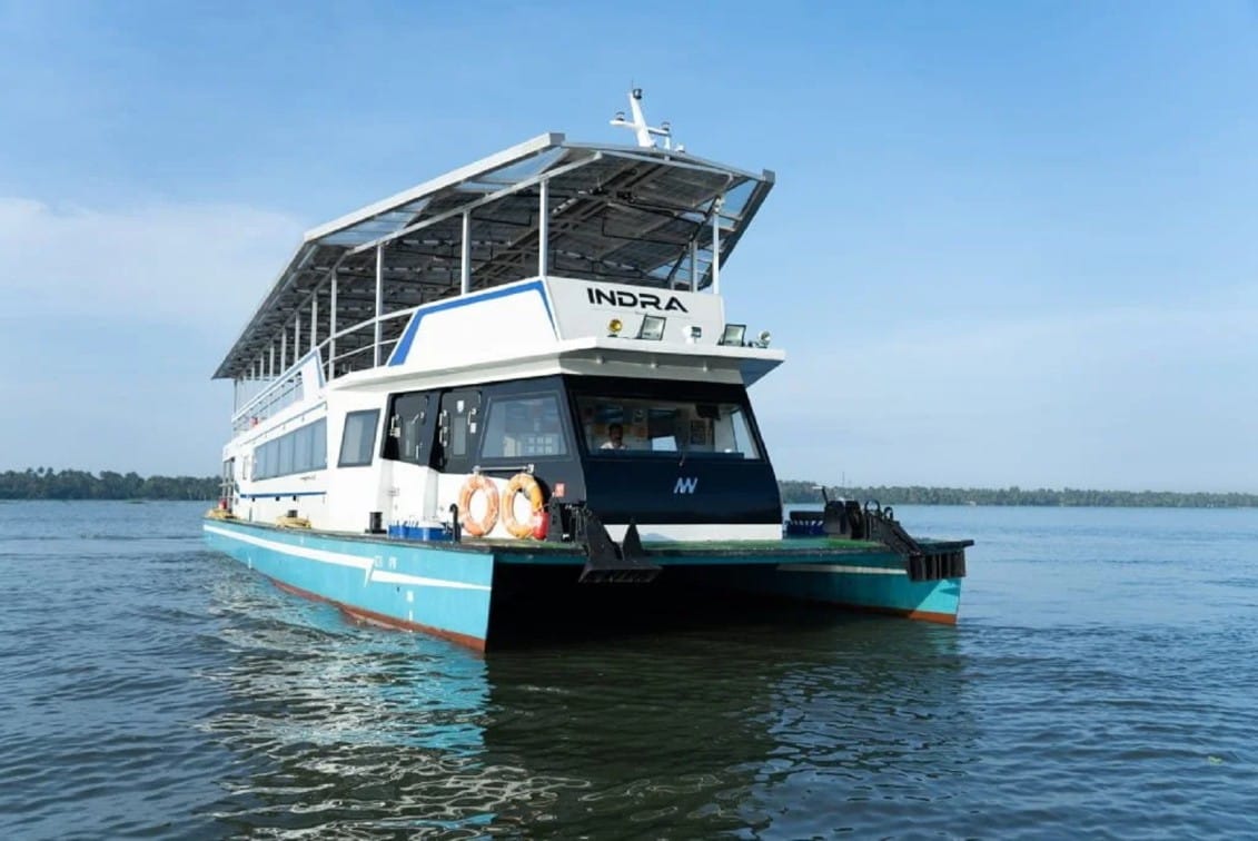 India’s largest solar electric boat Indra Know details