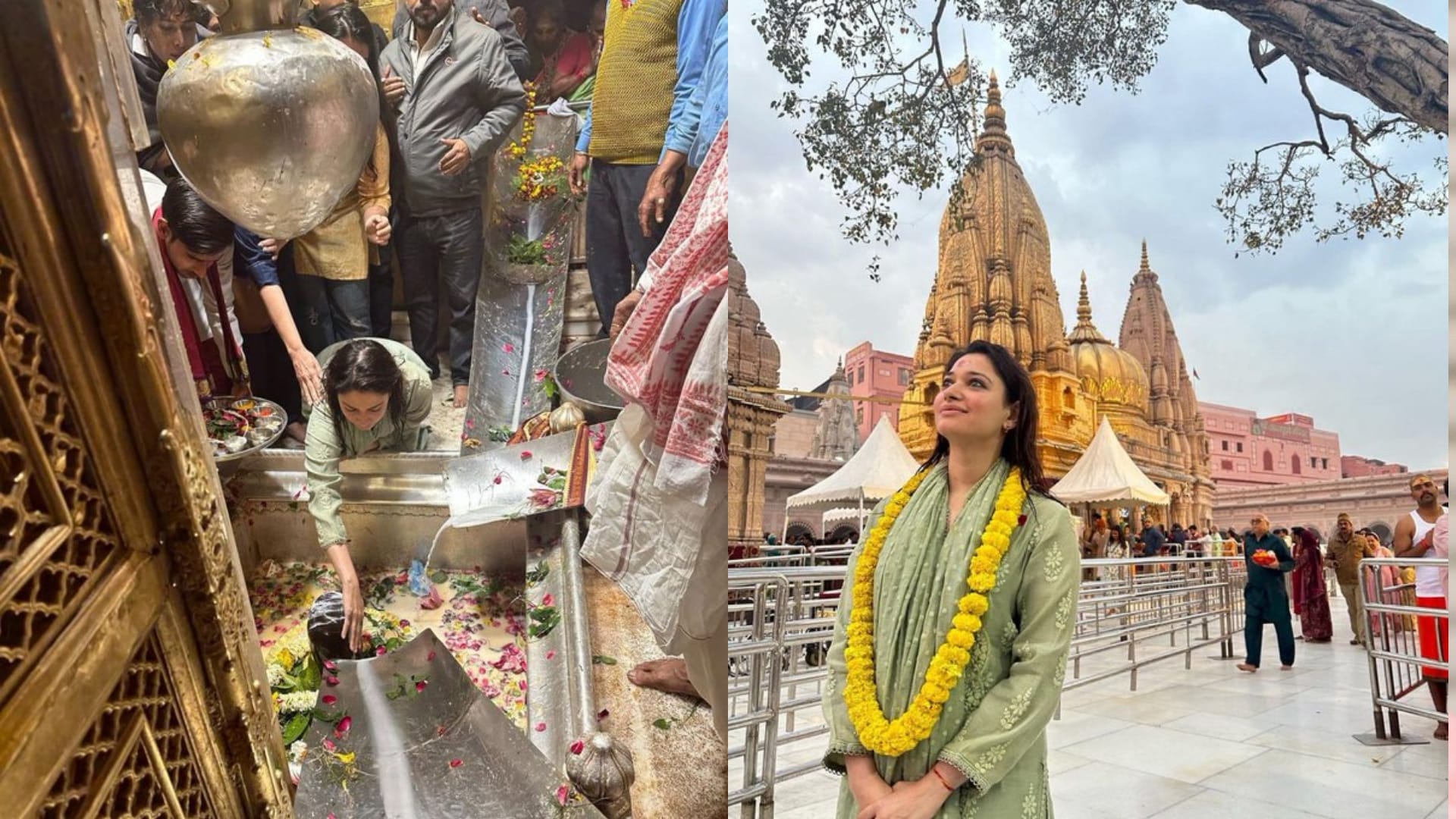 Bollywood Celebrities visited kashi vishwanath dham temple for film success Ranveer Singh Kriti Akshay Shilpa