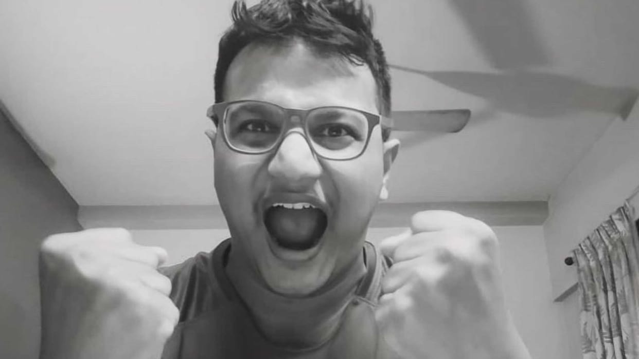 YouTuber Angry Rantman aka Abhradeep Saha dies at age of 27 family issues statement with his monocrome photo