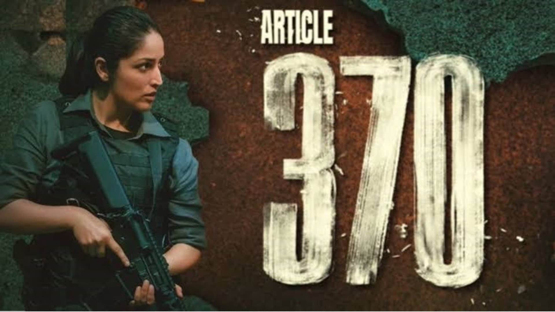 Yami Gautam Priyamani And Aditya Dhar Film Article 370 OTT Release Date And Platform Know Details