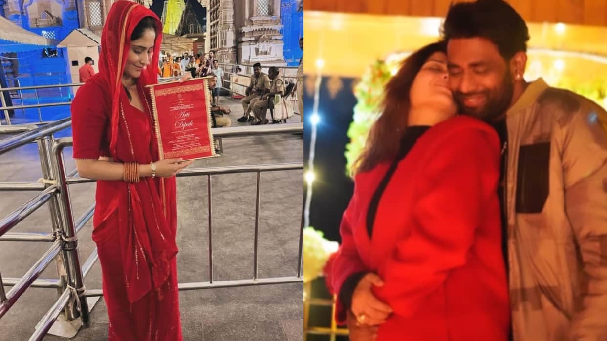 Arti Singh Dipak Chauhan wedding she visited Kashi Vishwanath with wedding card know bridal shower guest list