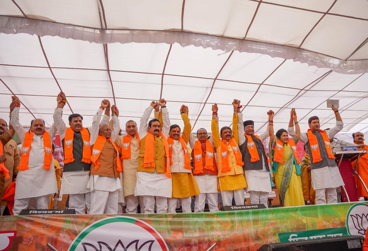 MP News: BJP candidate Alok Sharma filed nomination, CM said - Bhopal seat is making new records of victory ev