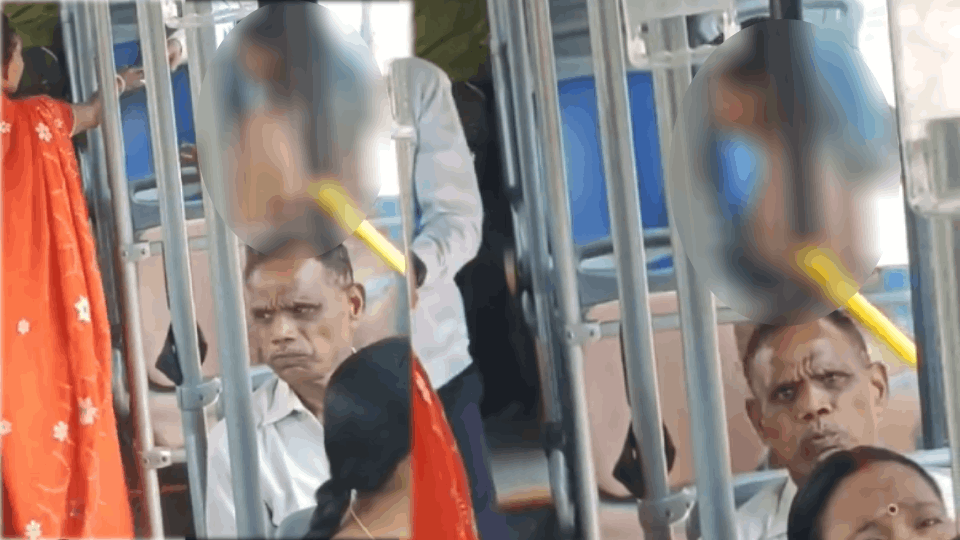 woman traveling in bikini cluster bus delhi and video will be investigated