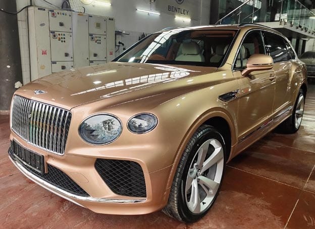 Indore News: Bentley car worth seven crores will run in Indore, car prepared on special order from London reac