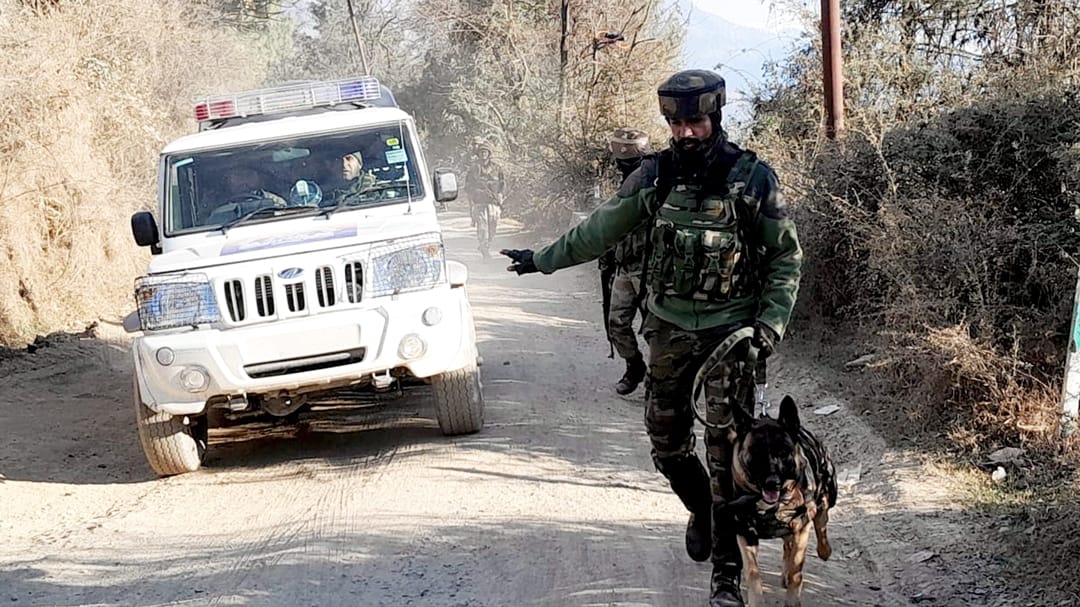 Jammu Kashmir : Search operation in Tral of Pulwama after reports of terrorists