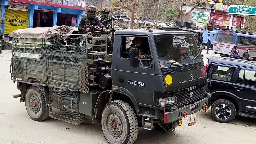 Jammu Kashmir : Search operation in DKG and Sawni forests of Rajouri