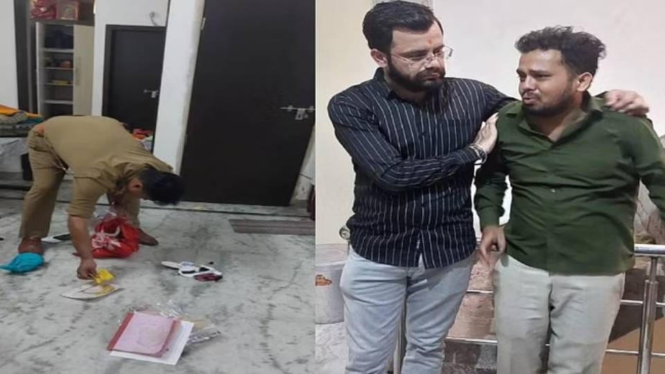 family member wandered for 16 days for post mortem report In case of murder and robbery of businessman in Agra