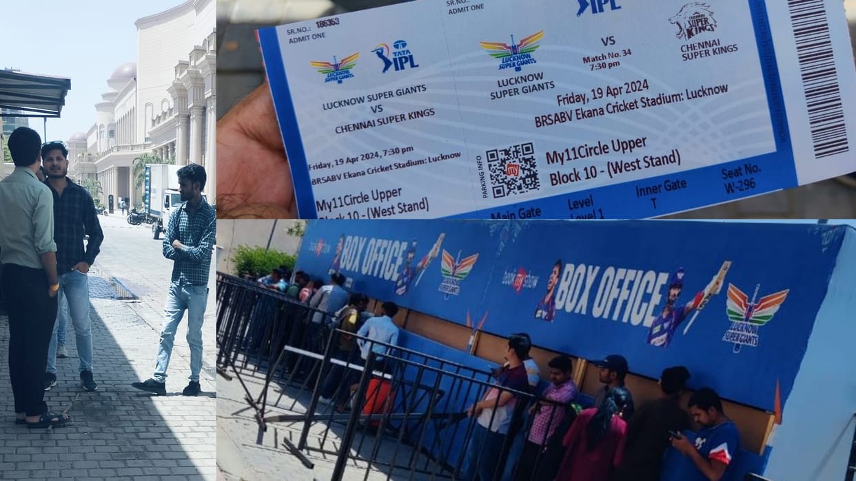 IPL 2024: Tickets are being sold in black for Chennai and Lucknow IPL match.
