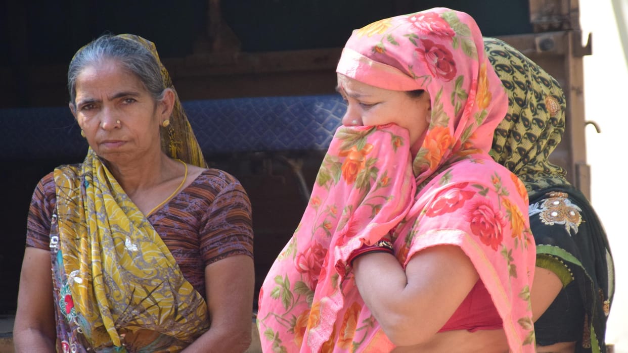 family members kept silence, refused to say anything, the family members kept crying at the mortuary