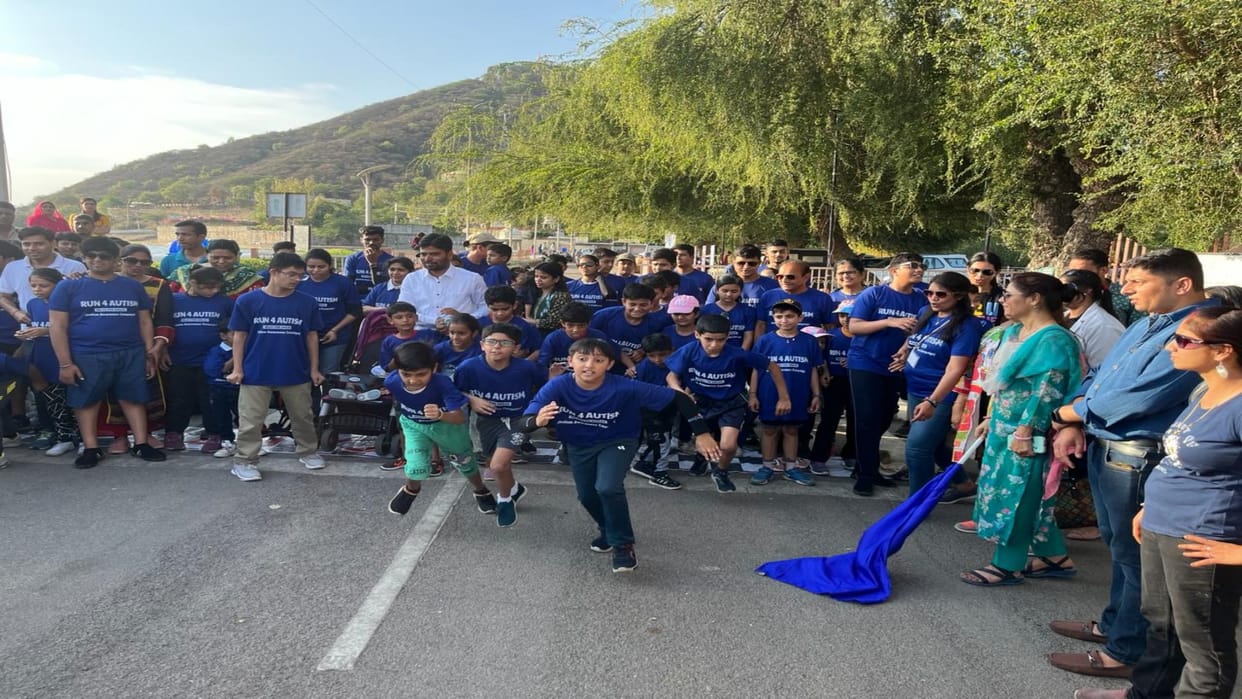 Udaipur News: Run for Autism aims to remove misconceptions about autism, gives message to general public