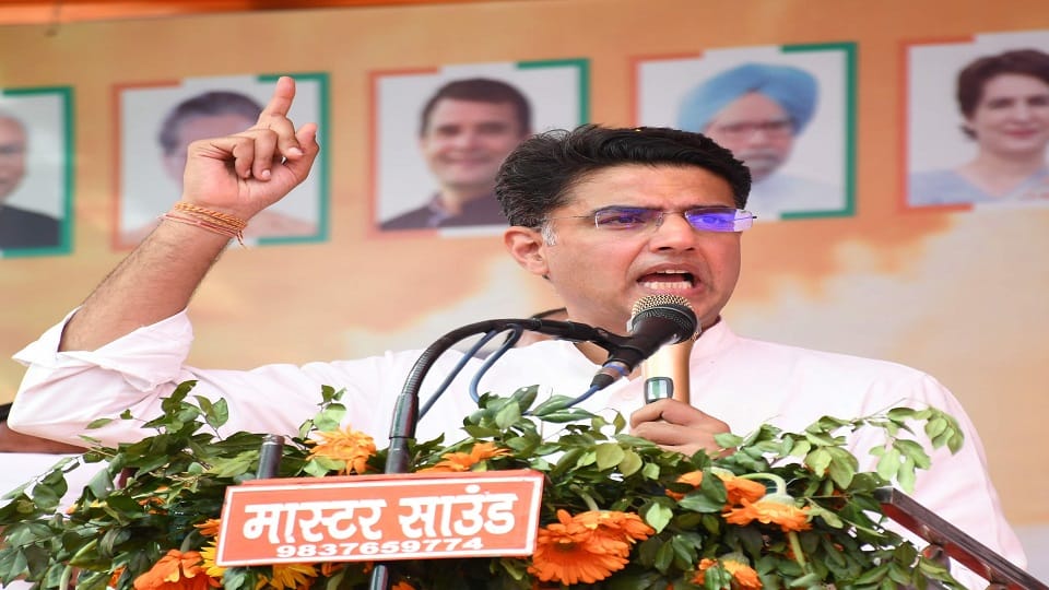 Lok sabha election 2024 Uttarakhand: Sachin Pilot did not take Modi name in his 13-minute address in haldwani