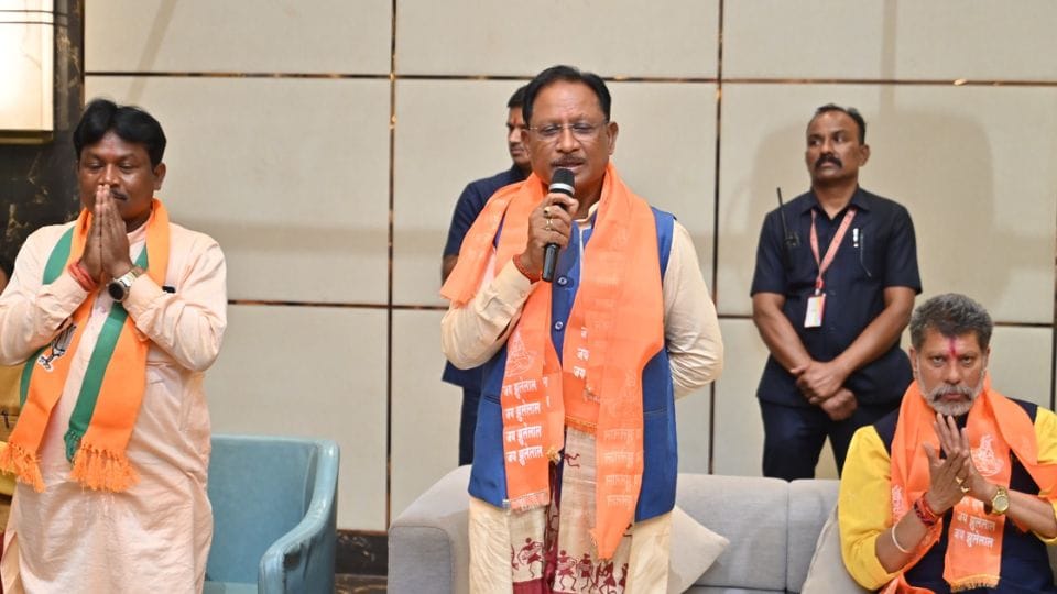 CM Vishnudev Sai said it is necessary to end Congress to end Naxalites