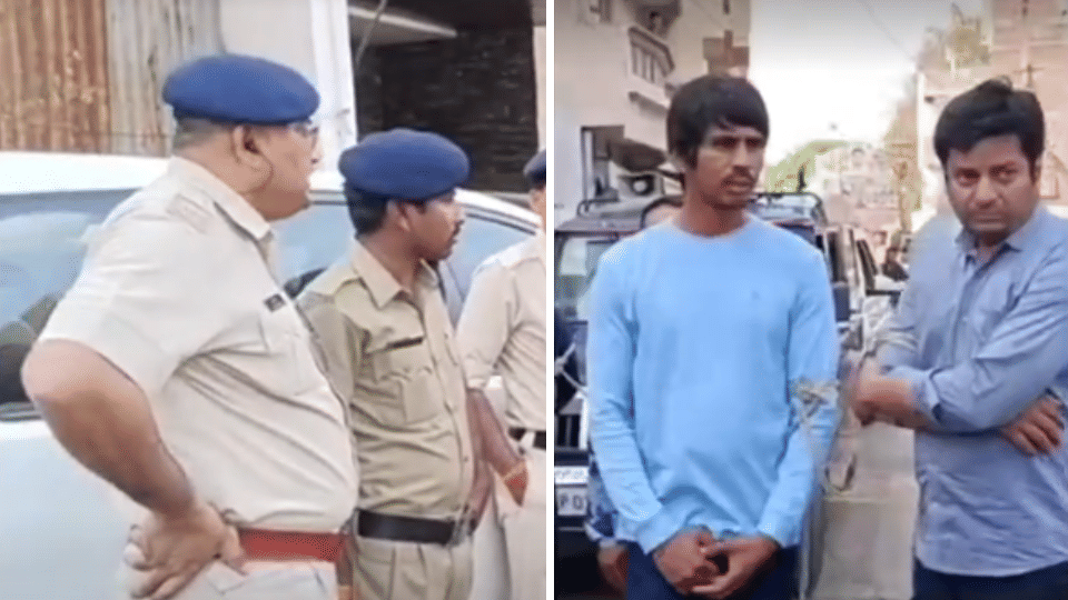 indore news police criminals fight