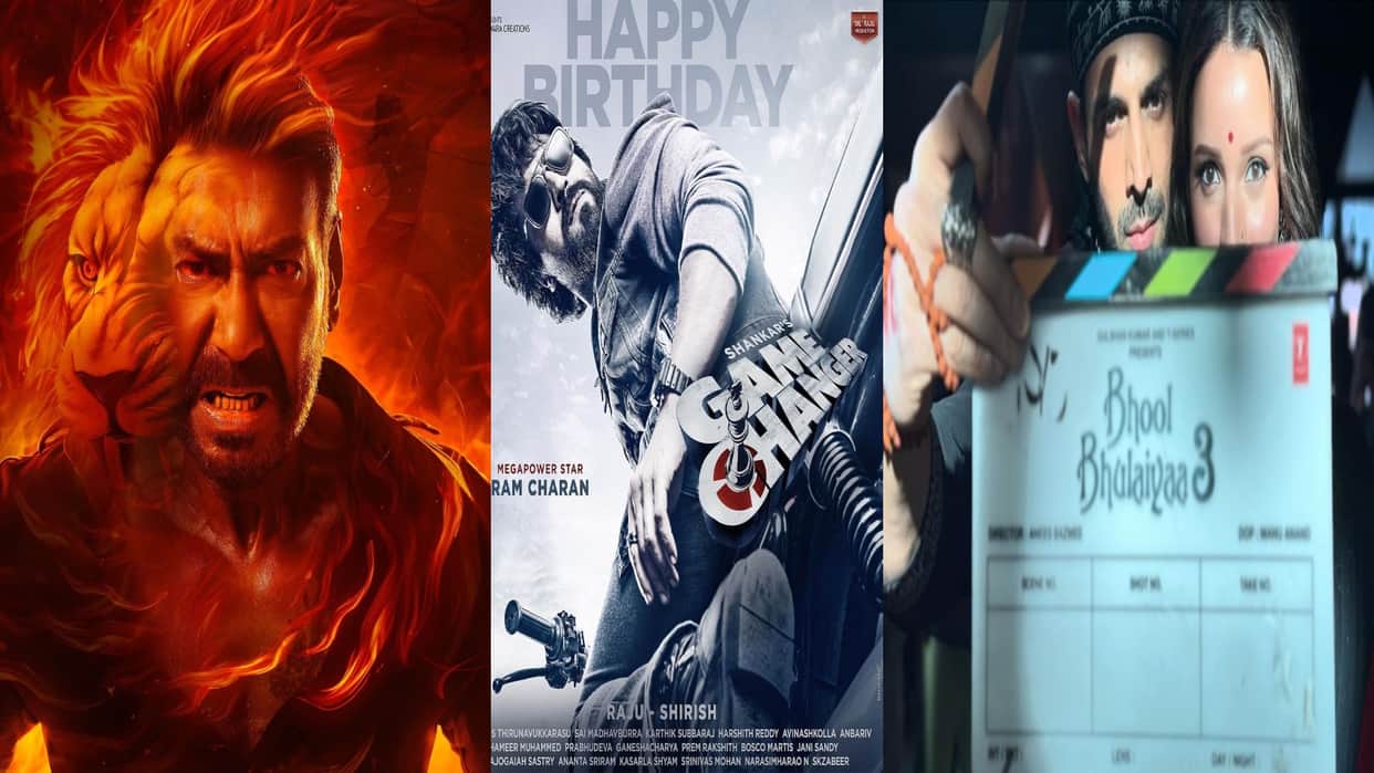 Upcoming Movies Released After Diwali 2024 Singham Again Bhool Bhulaiyaa 3 Game Changer Prem Ki Shadi