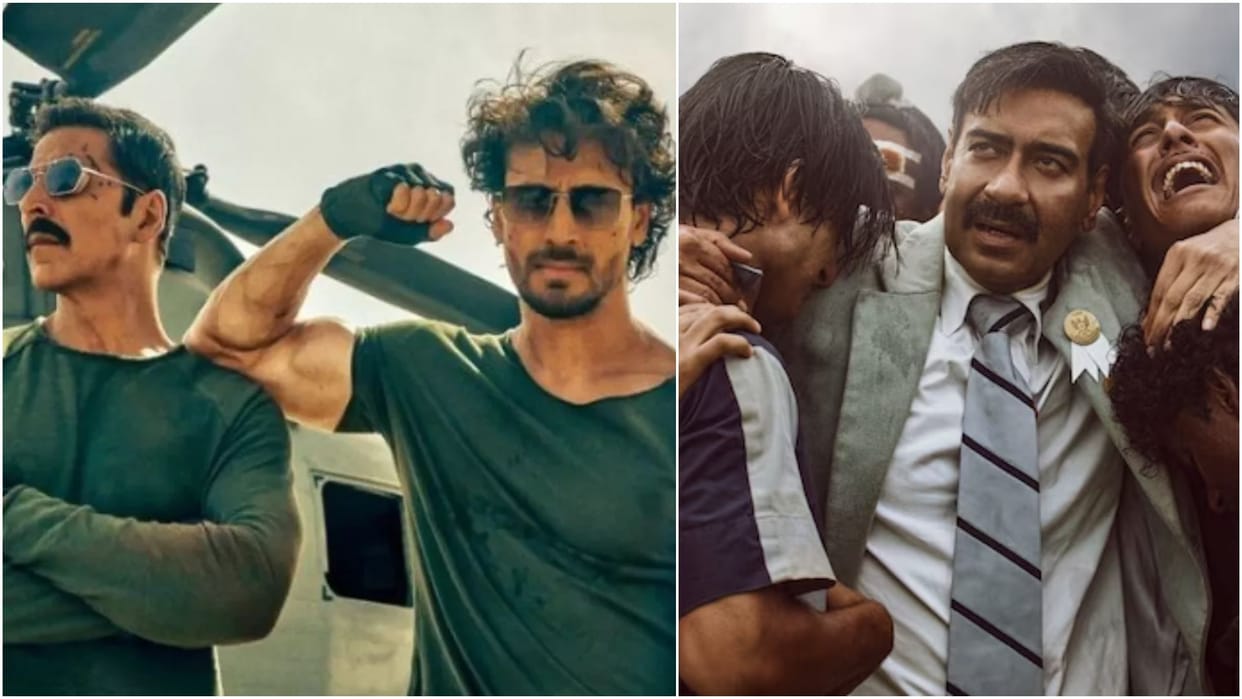 Box Office Collection Report Thursday Akshay Kumar Bade Miyan Chote Miyan Maidaan Crew and Godzilla X Kong