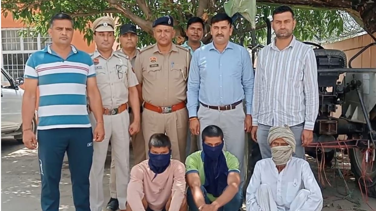 Bhaini Chandrapal village Murder accused arrested in Rohtak