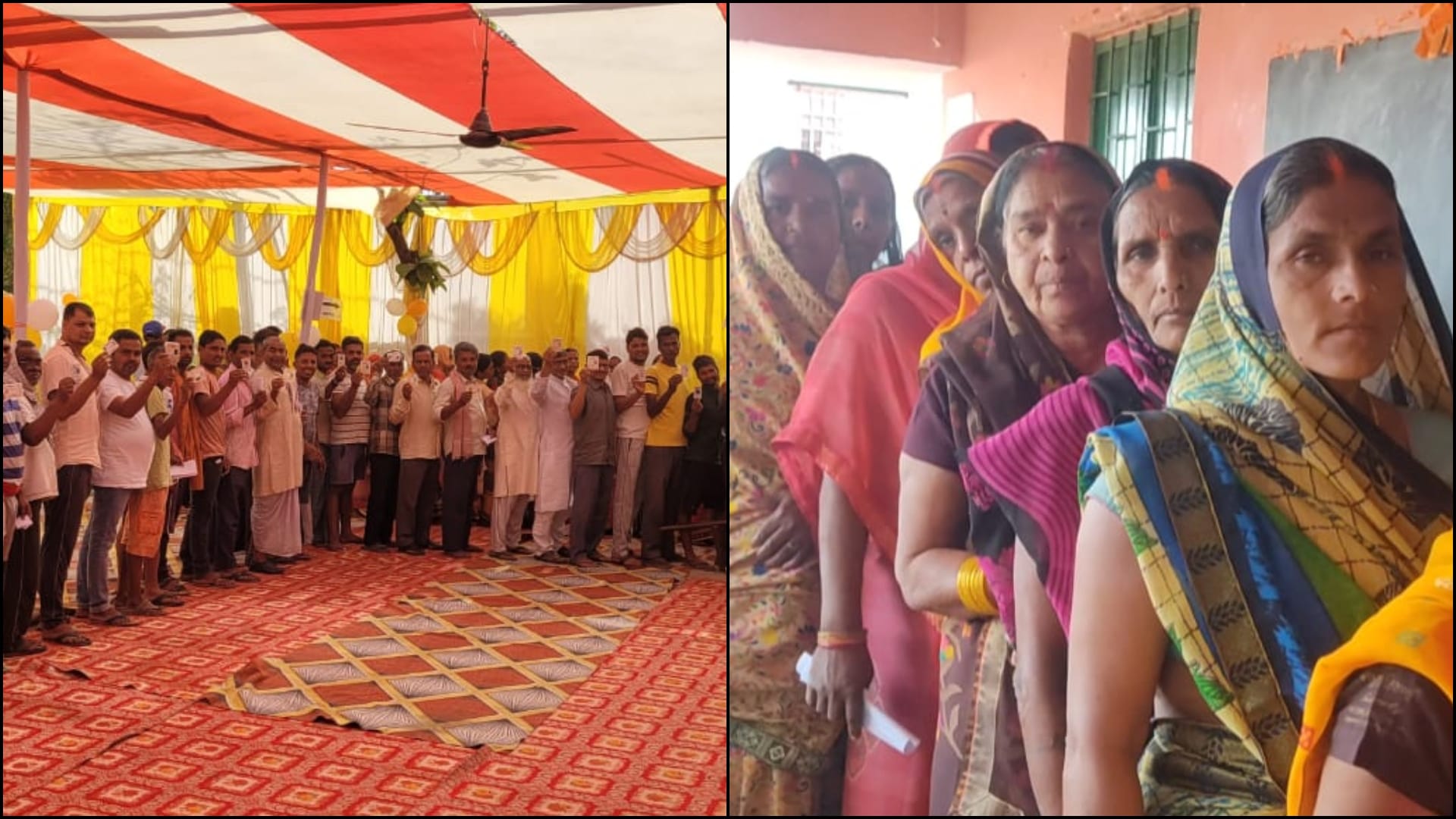 Lok Sabha Polls photos election commision first phase voters voting Polling Booth news in hindi