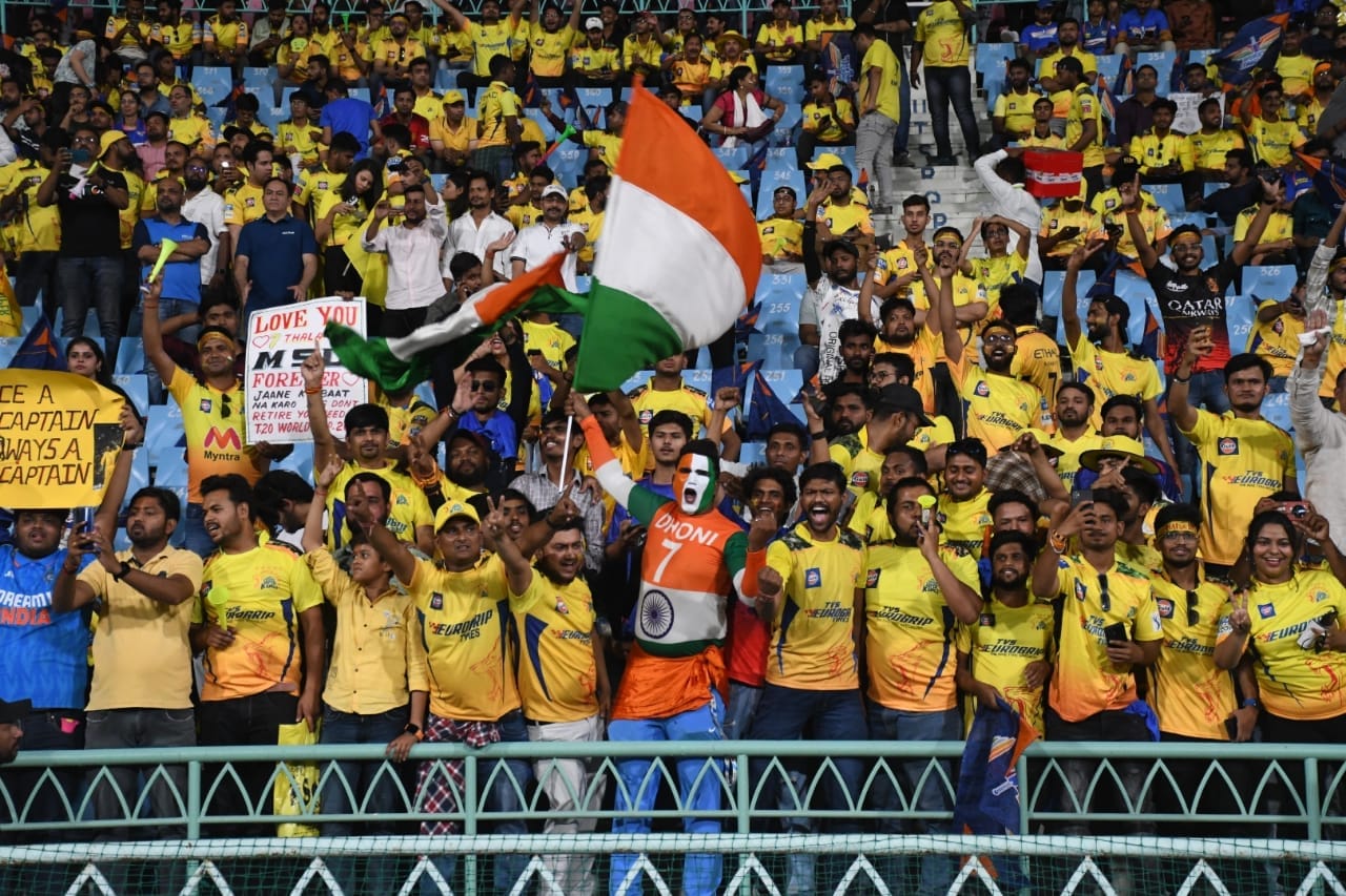 Pics of IPL match between Lucknow and Chennai.