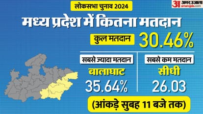 MP Lok Sabha Phase-1 Election: More than 67 percent voting in the first phase in Madhya Pradesh