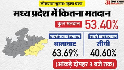 MP Lok Sabha Phase-1 Election: More than 67 percent voting in the first phase in Madhya Pradesh