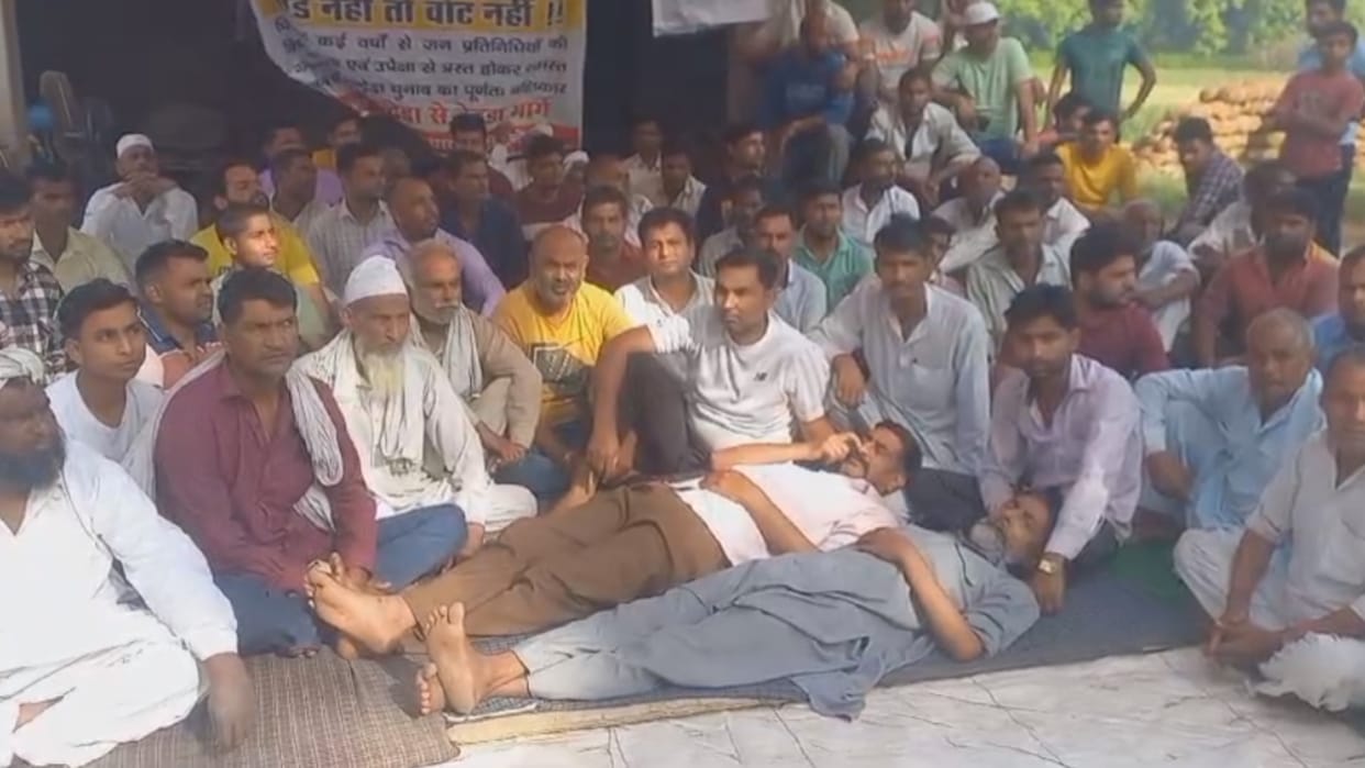 Election 2024: Voting has not started at a polling station in Muzaffarnagar, villagers are on fast