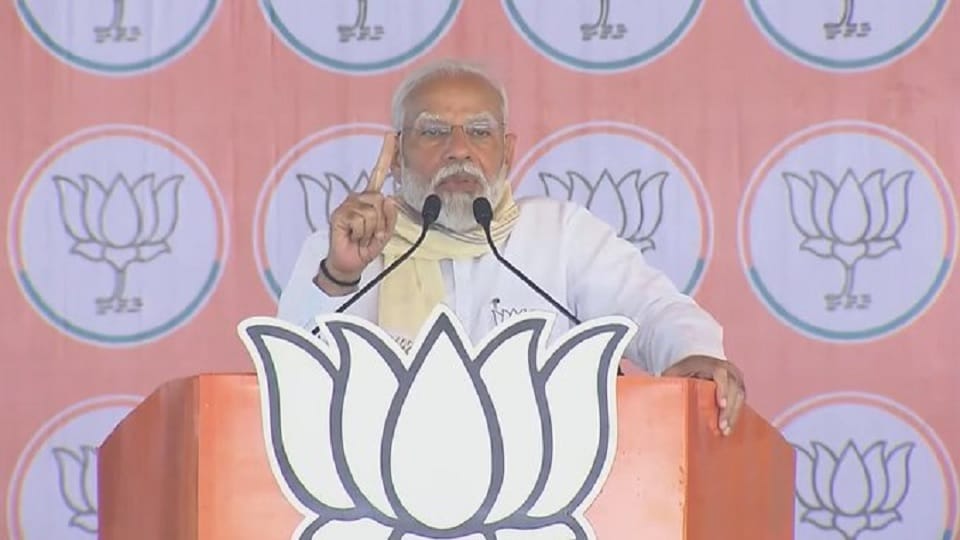 Lok Sabha Elections 2024 PM Modi attacks Rahul Gandhi and Akhilesh Yadav in Gajraula