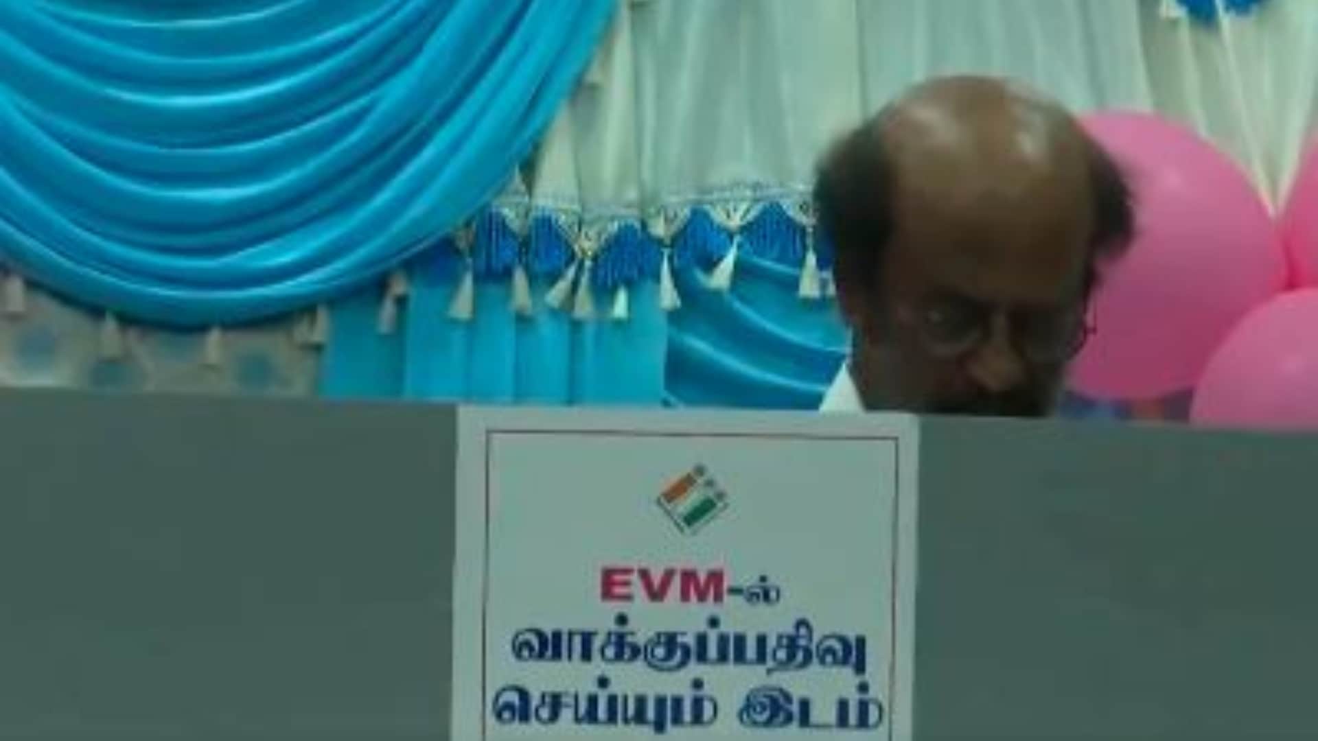 Rajnikanth Ajith kumar Kamal Haasan Sivakarthikeyan cast their vote in Lok Sabha Elections 2024