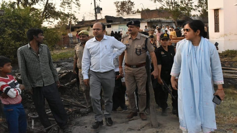 Two women died due to burning in fire in Gorakhpur