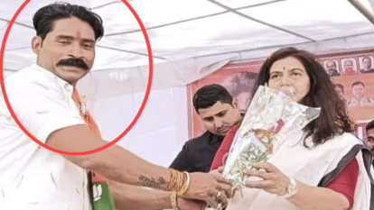भाजपा नेता की दबंगई