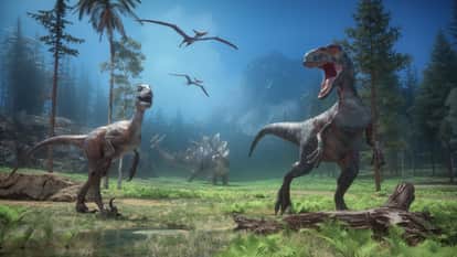 Dinosaurs spotted in alaska America! Video of a million-year-old extinct animal goes viral know truth